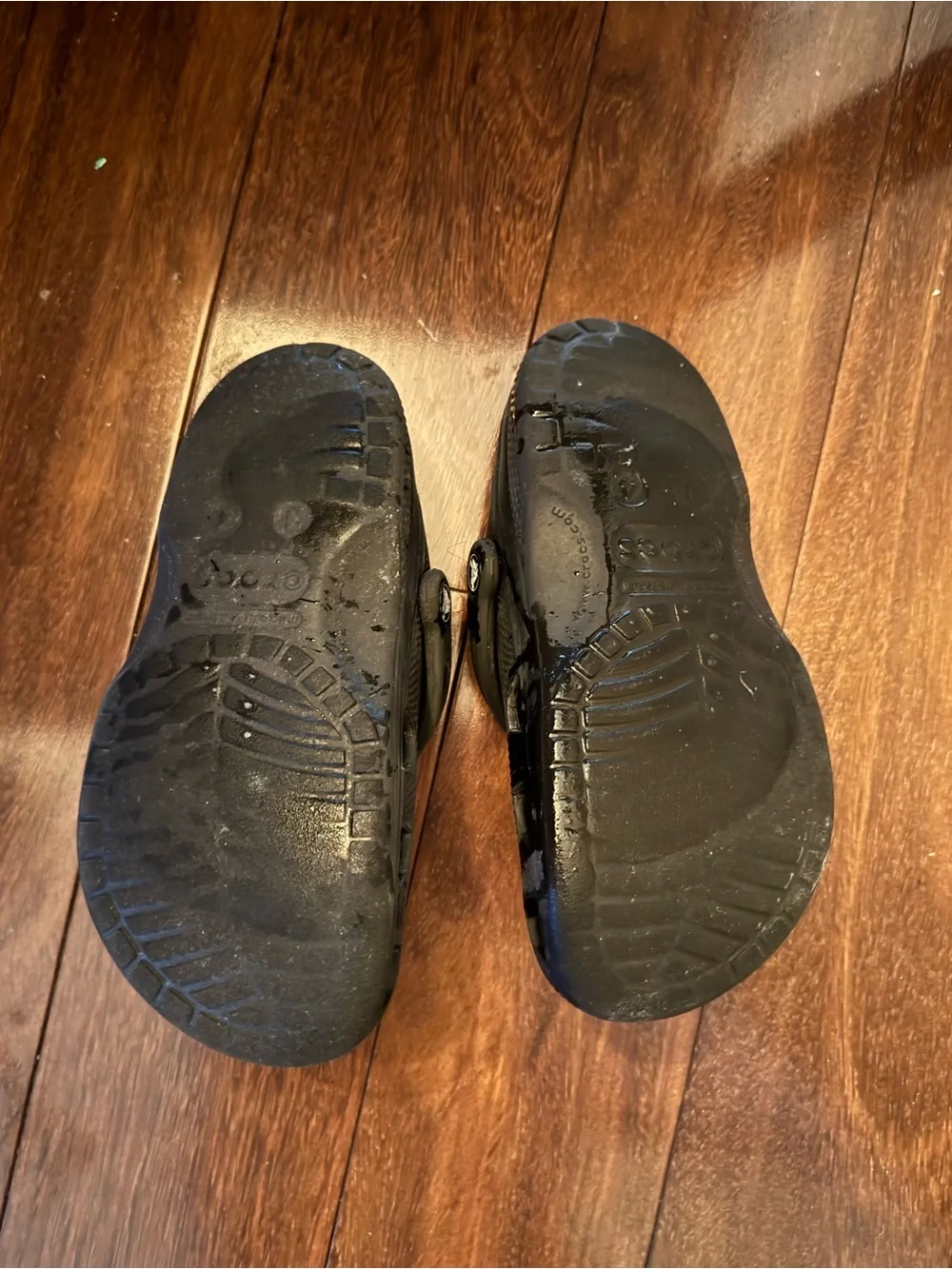 CROCS Kids Black Classic Clog Sandals